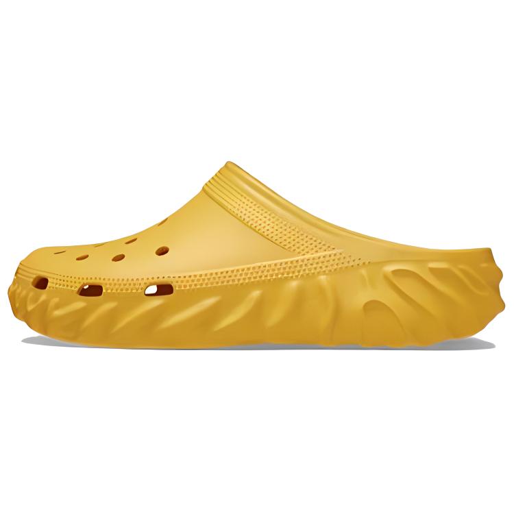 Crocs Comfortable universal crocs, soft lightweight yellow Crocs-style slippers for men and women
