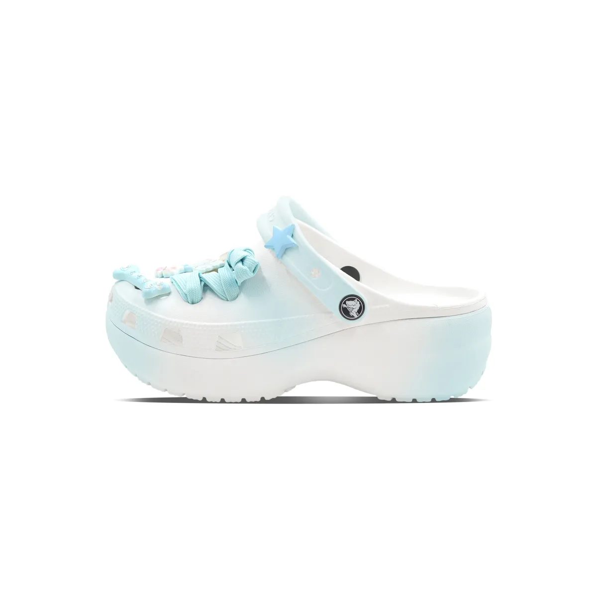 Crocs Classic Clog Refreshing Blue Soda EVA Clogs Unisex Blue