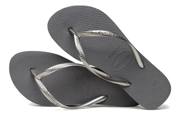 Havaianas Slim Flatform Stylish Sandal Unisex Gray