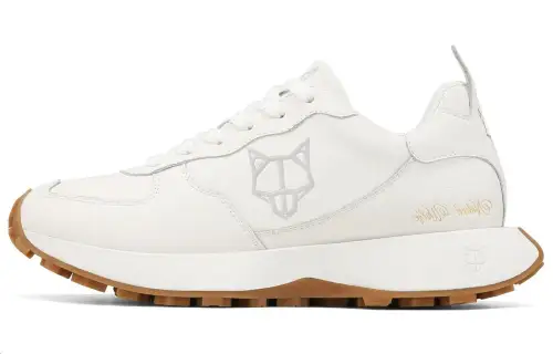 Naked Wolfe Pacific Leather Minimalist Fashion Low top Casual Shoes Women's White
