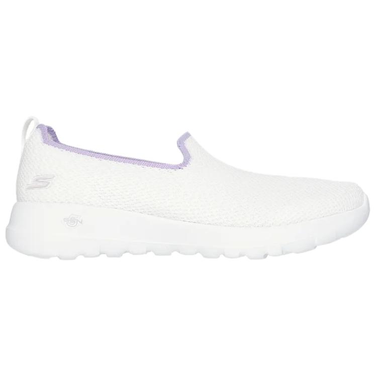 Skechers GO WALK Joy Fabric Low top Casual Shoes Women’s White Purple