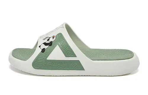 IDX x PEAK Tai Ji1.0 Quiet Slip Resistant Abrasion Resistant Slide Slippers Unisex Milk Jade