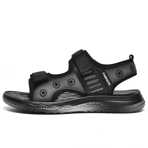 CARTELO Beach Sandals Men's Gray/Khaki