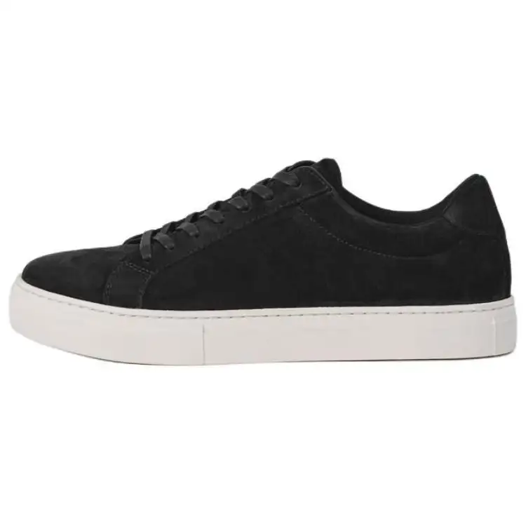 VAGABOND SHOEMAKERS Suede Low top Skateboard Shoes Men's Black