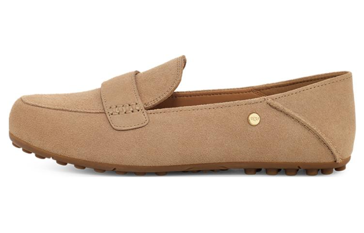 UGG Two-layer cowhide, solid color, comfortable and casual flat shoes, women's style