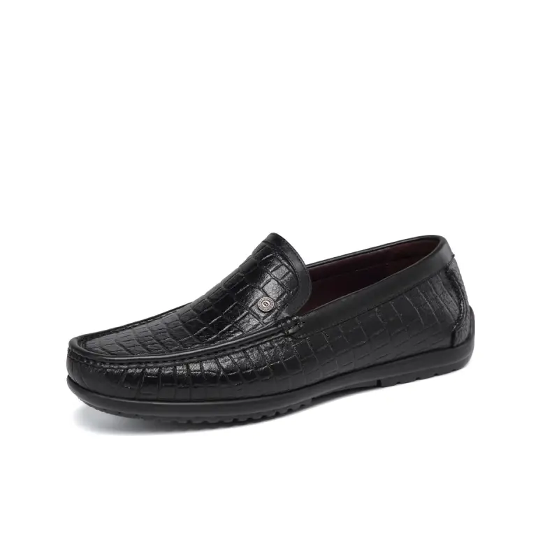 Chrisdien Deny Leather Men's Casual Shoes Men's Black