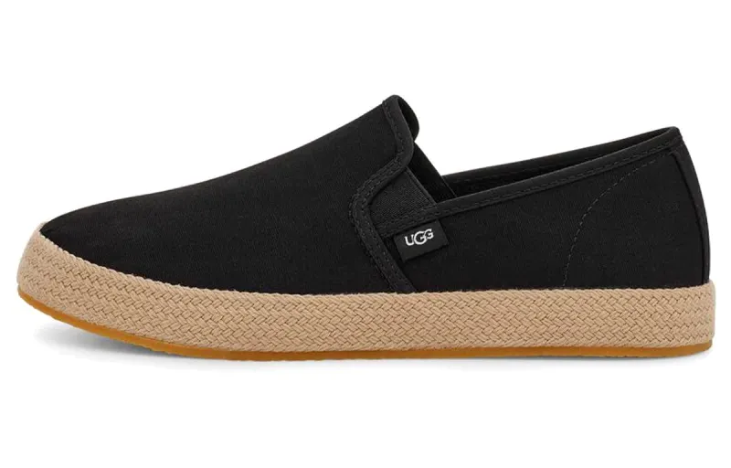 UGG Skateboard Shoes Women's Low Top Black