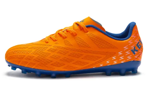 KELME MG Multi Ground Artificial Turf Slip Resistant And Breathable Soccer Shoes Unisex Bright Orange