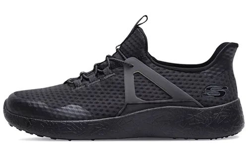 Skechers Burst Shinz Low Top Running Shoes Black