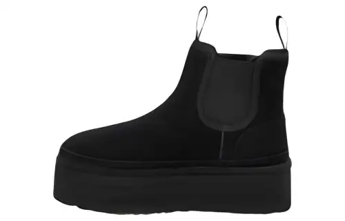 UGG Neumel Platform Chelsea Boot 'Black' Women's