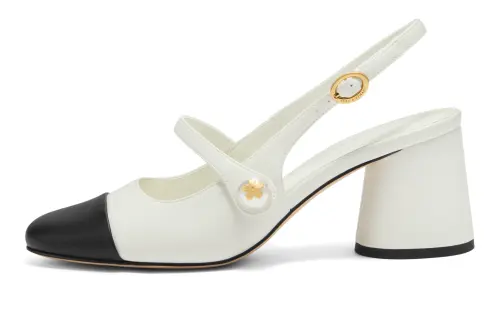 CHARLES&KEITH High Heels Women's Multi Composite Color/White/Black Patent Black