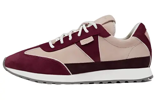 Clarks German Army Trainers Women's Low Top Light Pink