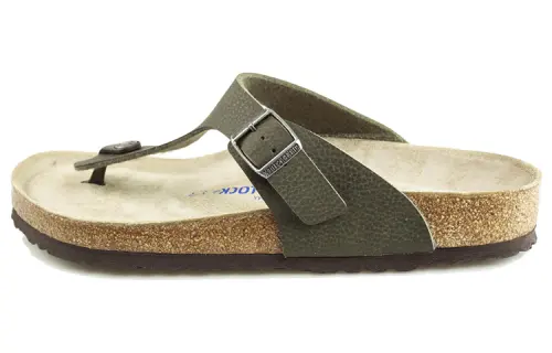 Birkenstock Massage Antibacterial Flip Flops Men's Green