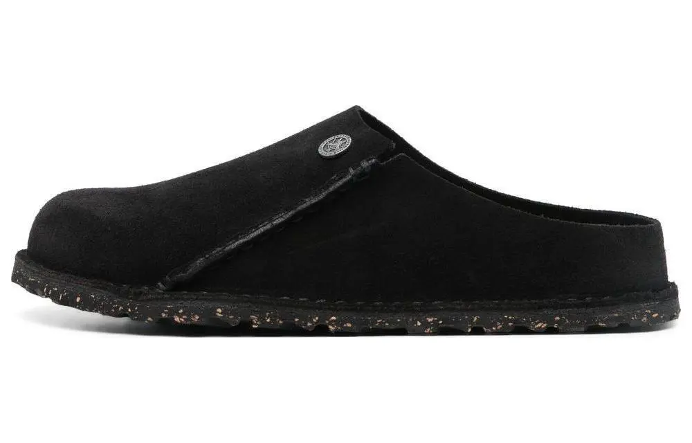 Birkenstock Rubber Sole Quiet Closed Toe Slippers Women's Black