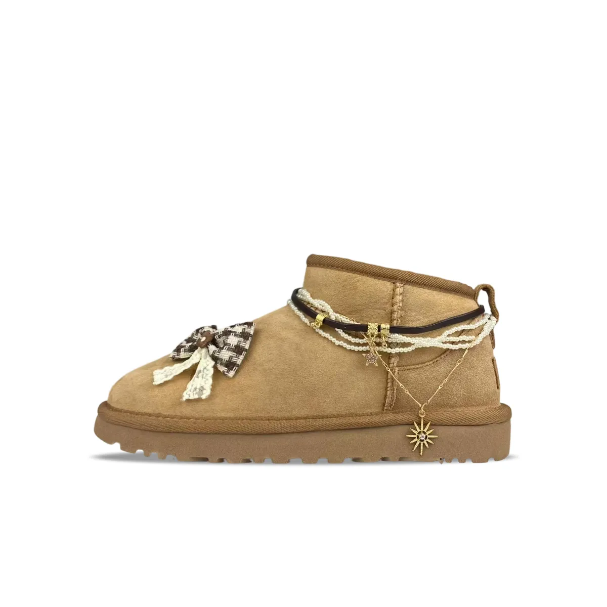 UGG CLASSIC ULTRA MINI Sheepskin Thermal Slip Resistant Ankle Length Snow Boots Women's