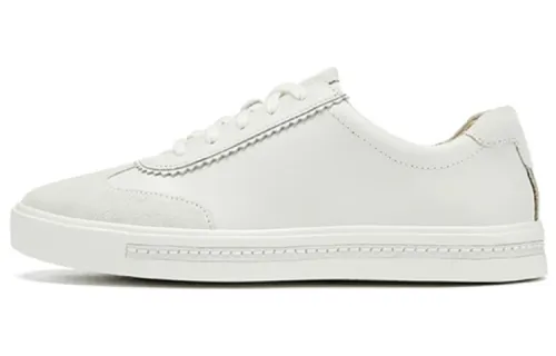 Clarks Stylish Skateboarding Shoes Women's White