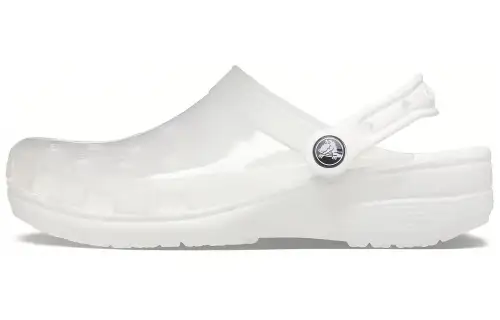 Crocs Jelly Crocs Transparent Unisex White Sandals Women's