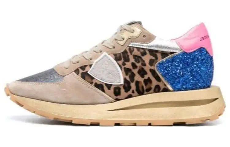 PHILIPPE MODEL Paris Tropez Leather Low-top Sneakers