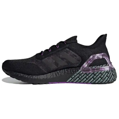 Adidas Ultraboost 20 City Light Shoes 'Core Black Active Purple'