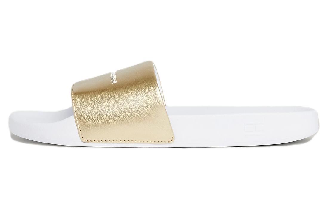Tommy Hilfiger EVA Slide Slippers Women's Gold