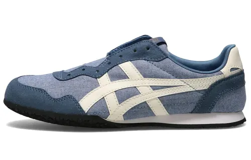 Onitsuka Tiger Serrano Slip on Low top Casual Shoes Unisex Blue