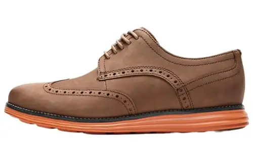 COLE HAAN Cow Leather Low top Casual Shoes Men's Brown