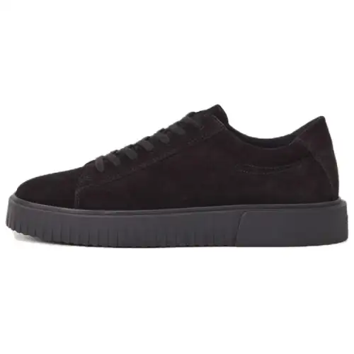 VAGABOND SHOEMAKERS Suede Slip Resistant Abrasion Resistant Low top Skateboard Shoes Men's Black
