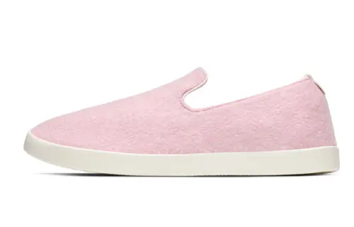 Allbirds Tree Lounger Breathable And Lightweight Low top Sports Casual Shoes Women's Light Gray Pink