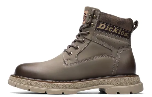 Dickies Combat Boots Men's Light Coffee