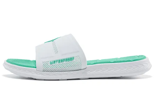 RIGORER Quiet Slide Slippers Men's White Green