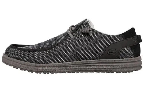 Skechers Relaxed Fit Casual Shoes Men's Low Top Black