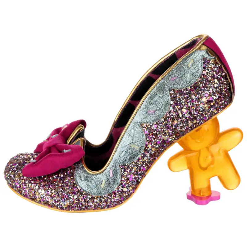 IRREGULAR CHOICE High Heels Women's Green Pink