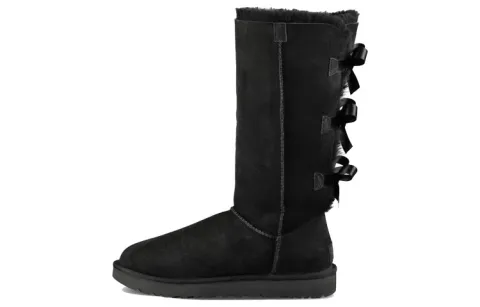 UGG Bailey Bow Tall Ii Boot Black Women's