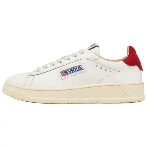 AUTRY Dallas Low top Skateboard Shoes Men's White Red