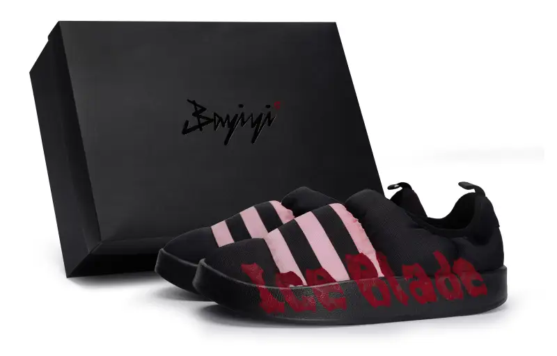 Adidas Originals Puffylette Slip Resistant Abrasion Resistant Slip Resistant Abrasion Resistant Low top Casual Shoes
