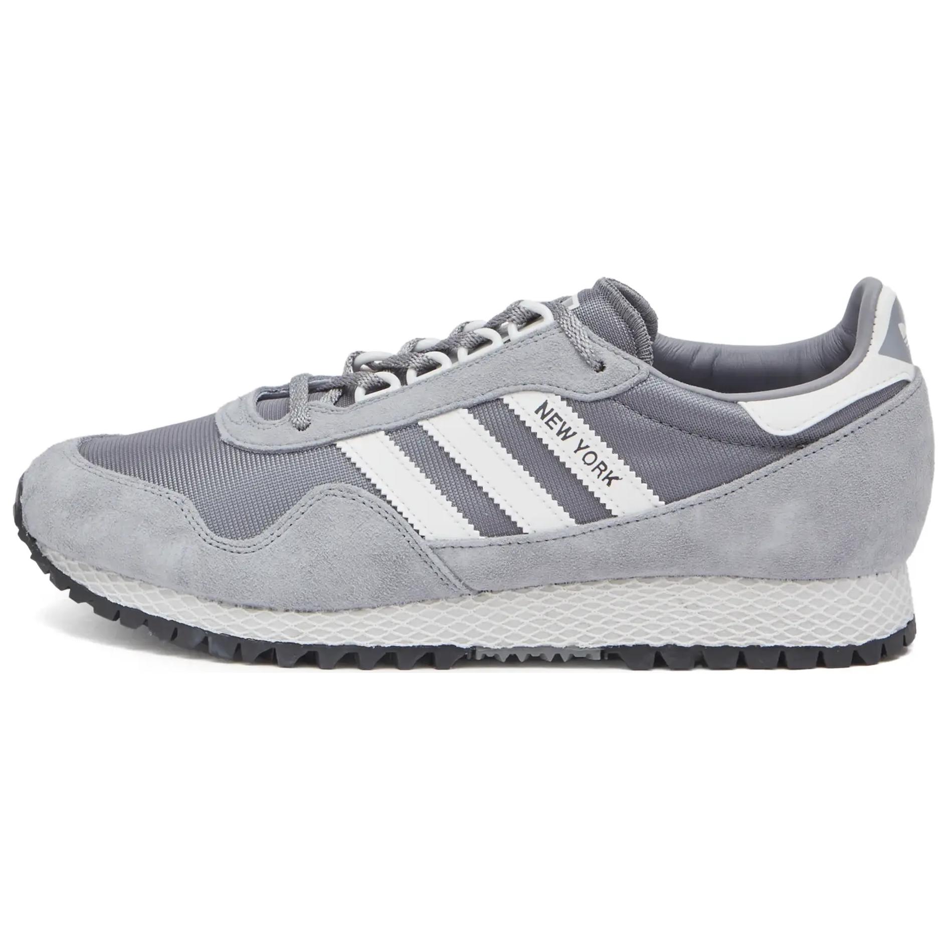 Кроссовки adidas originals NEW YORK (серо-белые)