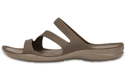 Crocs Swiftwater Slide Slippers Women's Brown