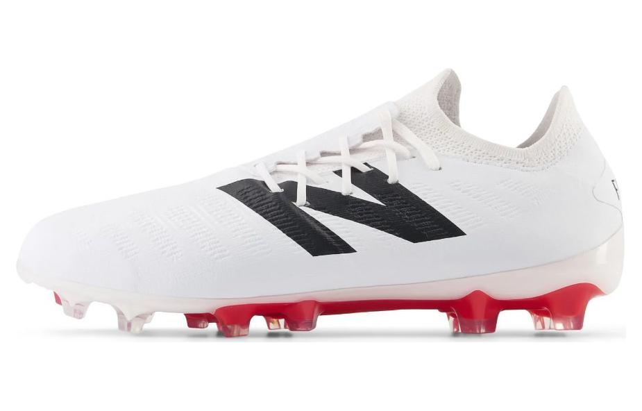 New Balance Furon V7 +Destroy HG W75 Cushioning, Wear Resistant Soccer Shoes Unisex White Red