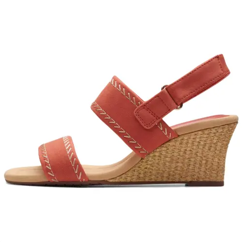 Clarks One Strap Sandals 7.5cm Women's Rose Blush