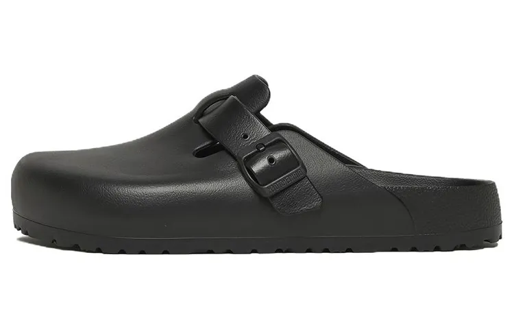 Birkenstock Closed Toe Slippers Unisex Black