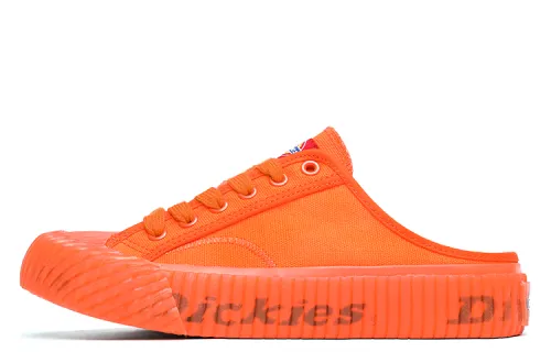 Dickies Canvas Shoes Women's Low Top Orange