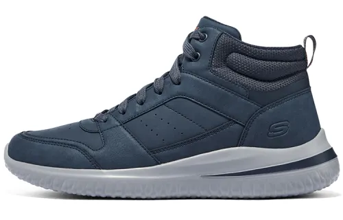 Skechers Delson 3.0 Mid top Casual Shoes Men's Marine Blue