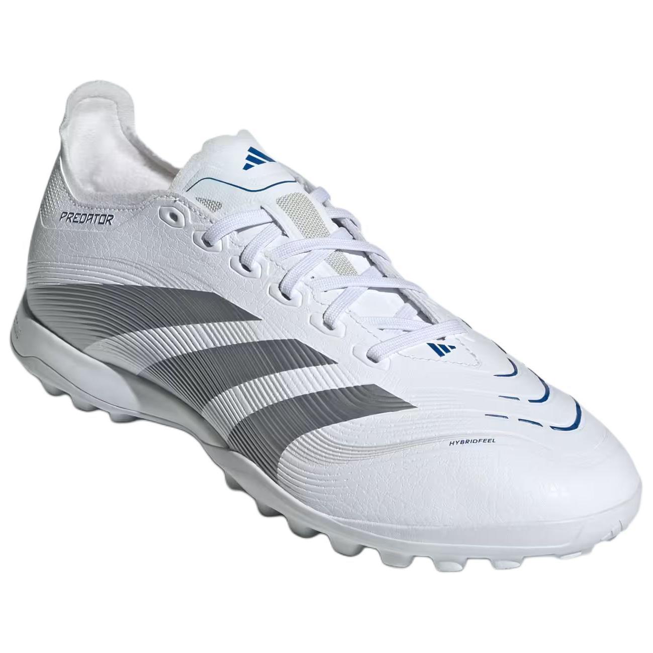 Adidas Predator League Turf Cloud White Silver Metallic Bright Royal