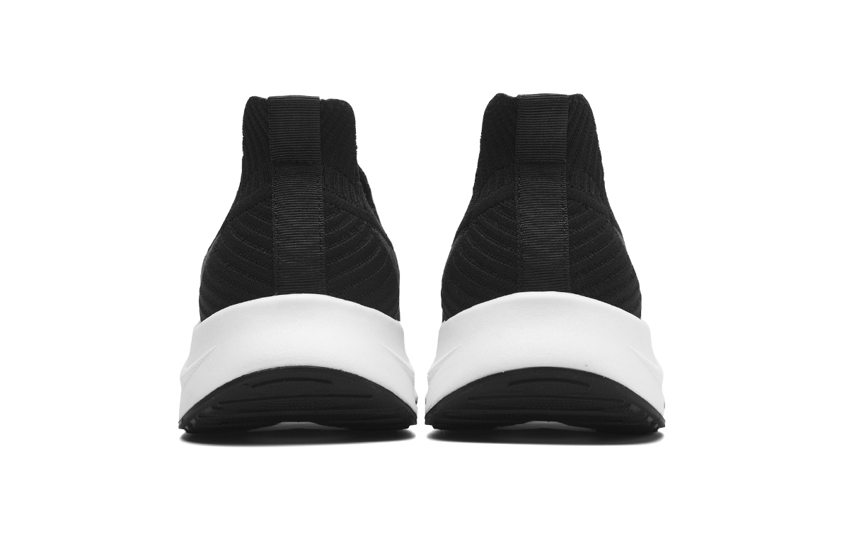 HLA Men’s Slip-on Breathable Flyknit Platform Lightweight Casual Shoes For Elderly Men
