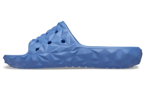 Crocs Classic Geometric Slides 'Blue'