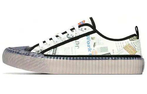 Dickies Abrasion Resistant Low top Canvas Shoes Men's White