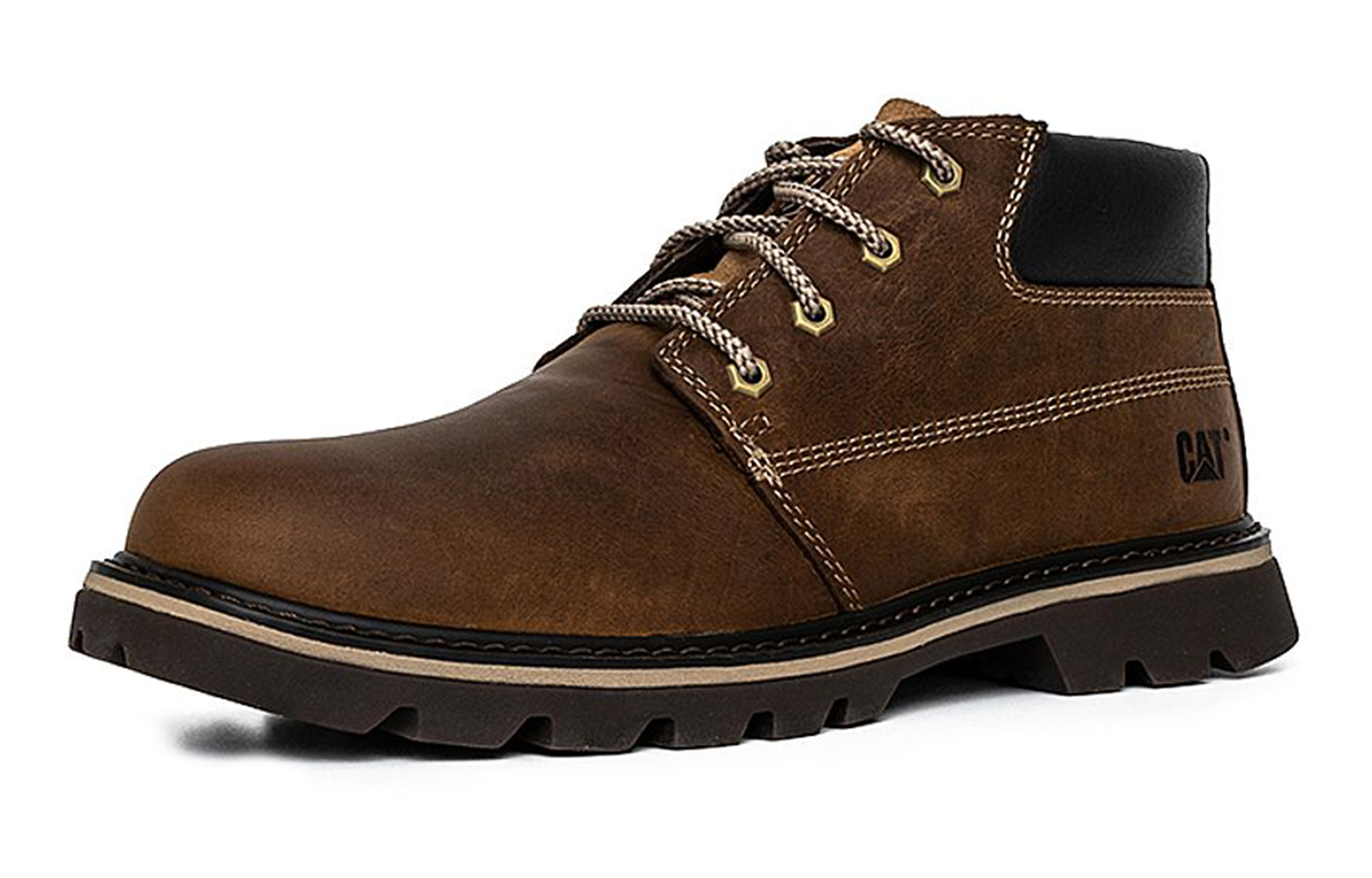 CAT Ankle Length Outdoor Boots Men's Brown