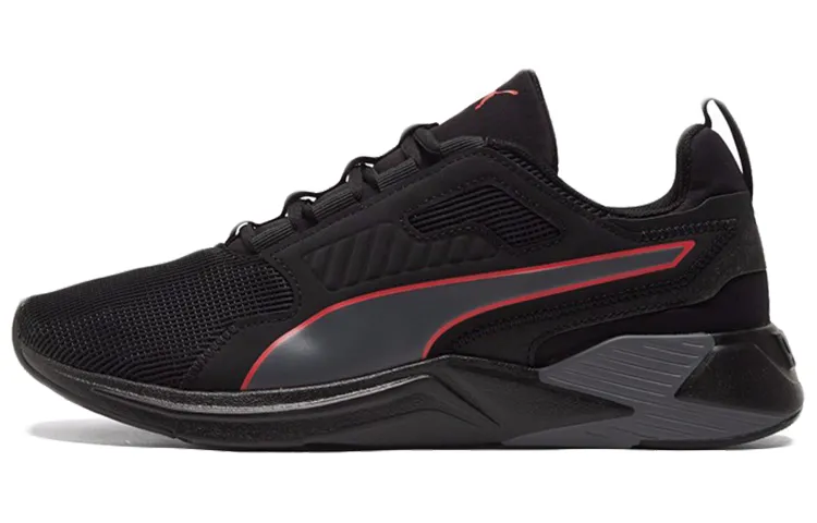 PUMA Disperse Xt Low Top Running Shoes Black/Grey/Red