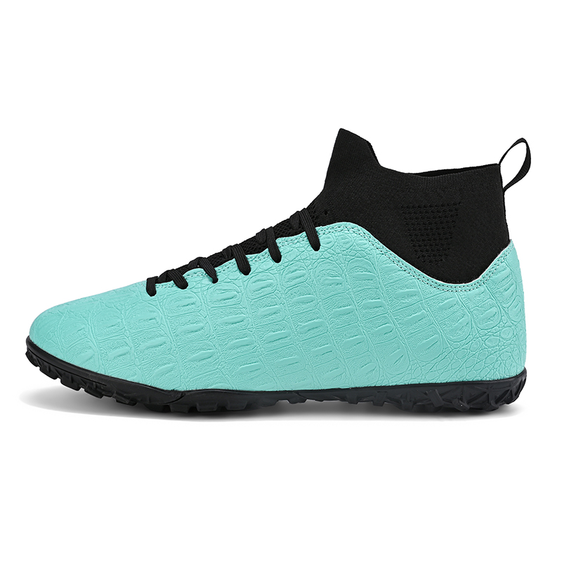SHUANGDING TF Turf Artificial Turf Synthetic Leather Slip Resistant Slip Resistant Soccer Shoes Unisex