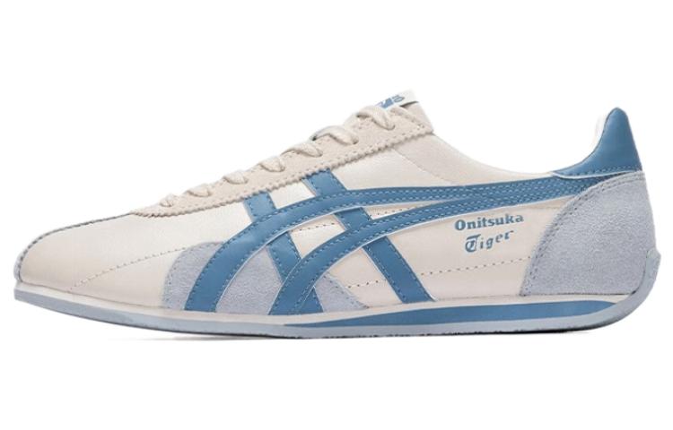 Кроссовки Onitsuka Tiger Runspark (бежево-синие)
